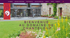 Desktop Screenshot of le-domaine-de-chanteloup.com